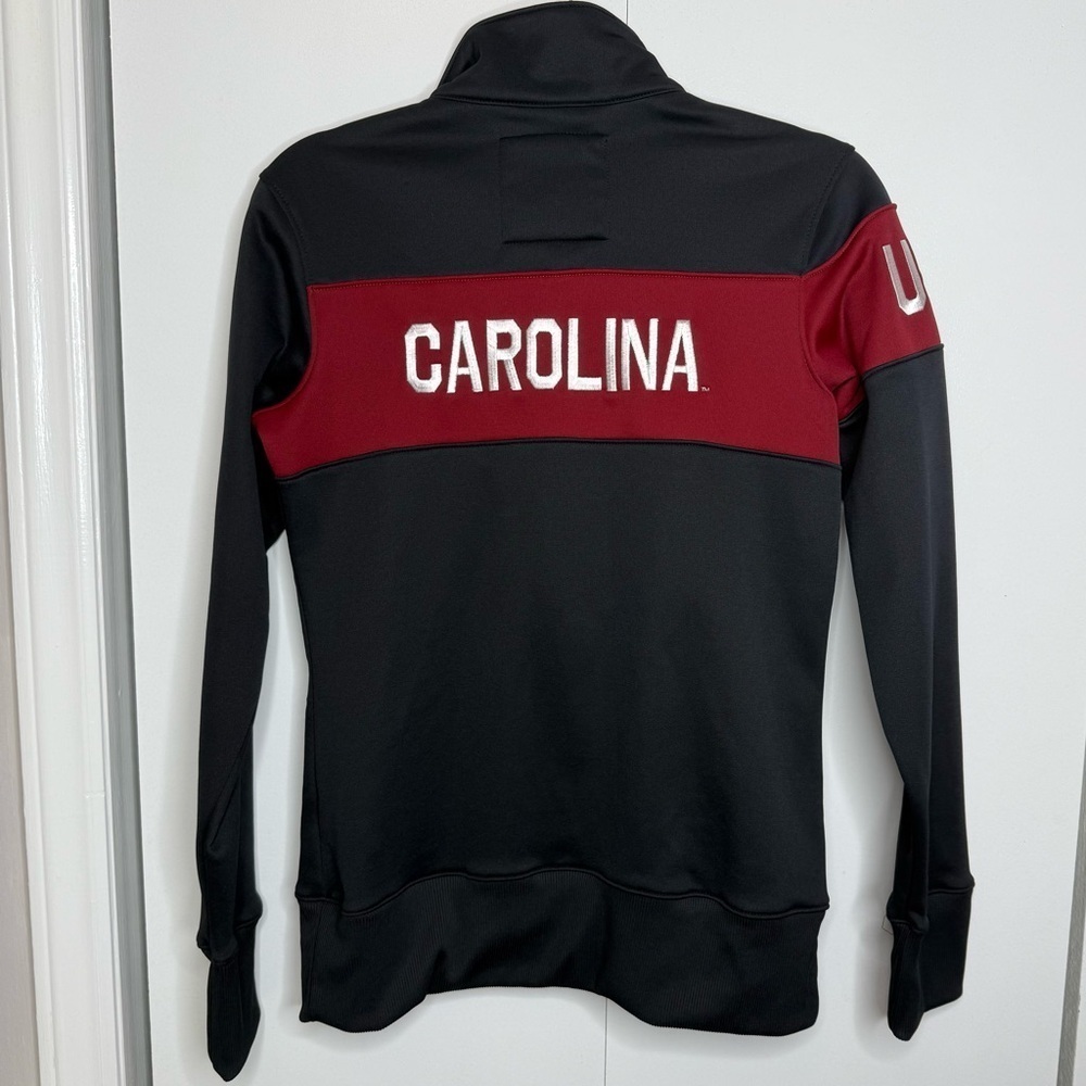 Carolina Gamecocks USC Under Armour Embroidered Lightweight Fleece Jacket Medium - Picture 6 of 9